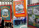 The three colliery banners are due to be paraded at the first Big Meeting since 2019