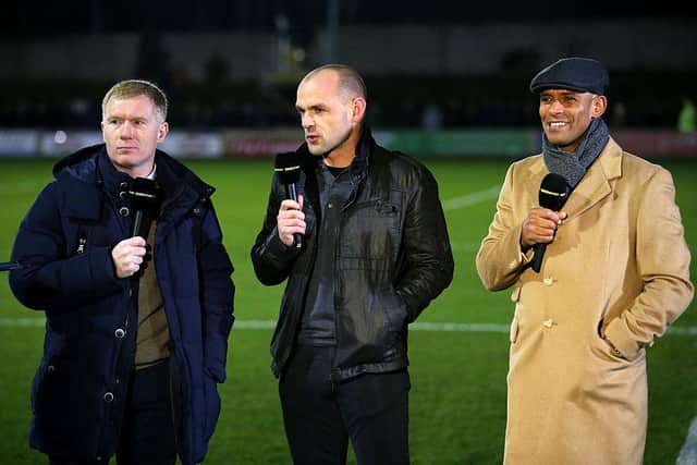 TalkSPORT pundit Trevor Sinclair. (Photo by Alex Livesey/Getty Images)