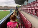 Children from Nurserytime South Shields enjoying their trip to the home of The Mariners.
