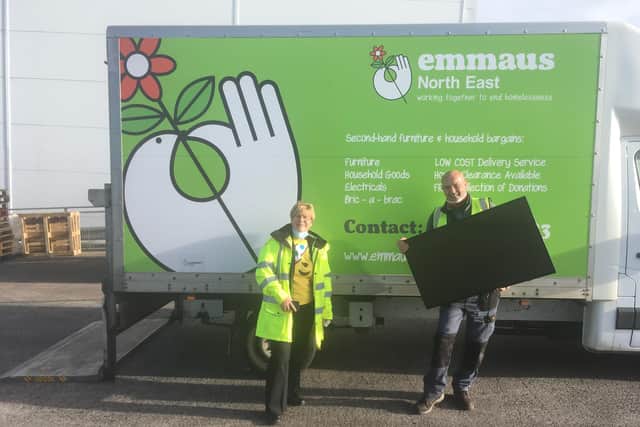 Charity Emmaus North East is overjoyed now that their stolen van has been found.