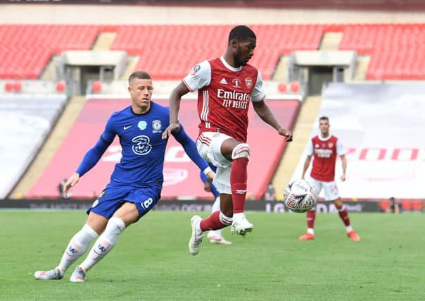 Ainsley Maitland-Niles made 32 appearances for Arsenal last season and played in the FA Cup final.