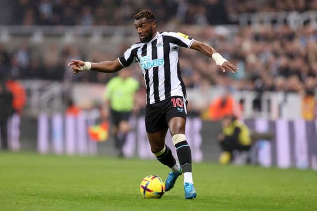 Allan Saint-Maximin could be the difference for Newcastle United at Wembley (Photo by George Wood/Getty Images)