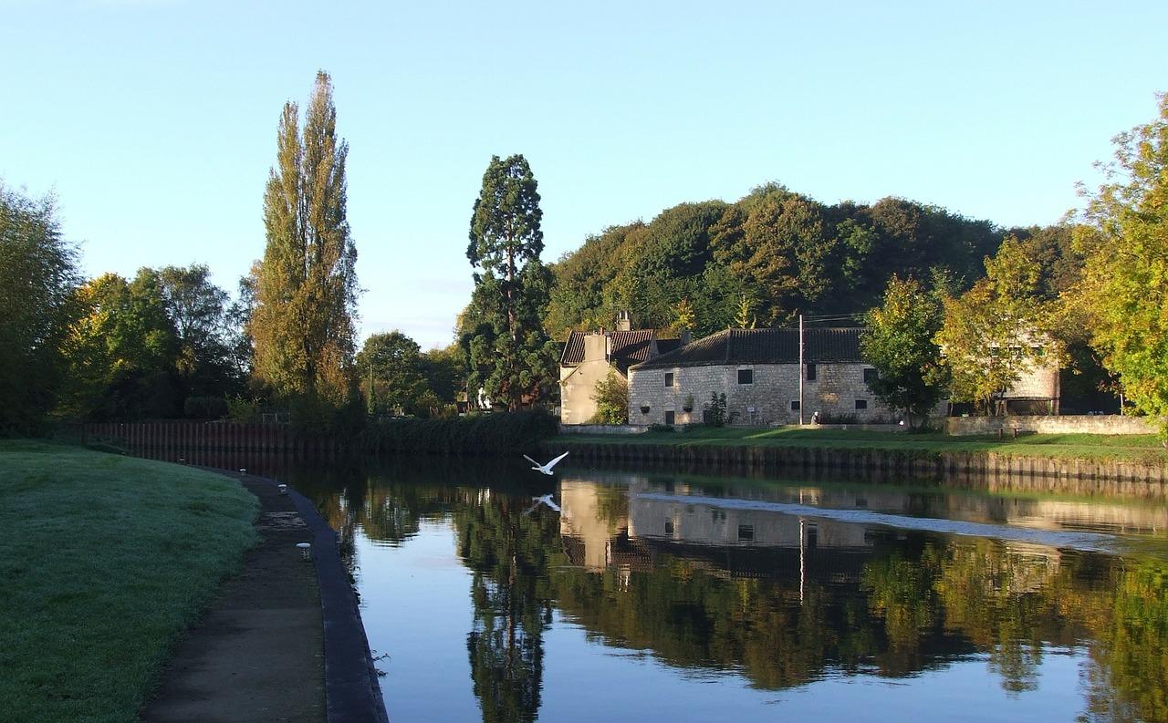 House by the river side.