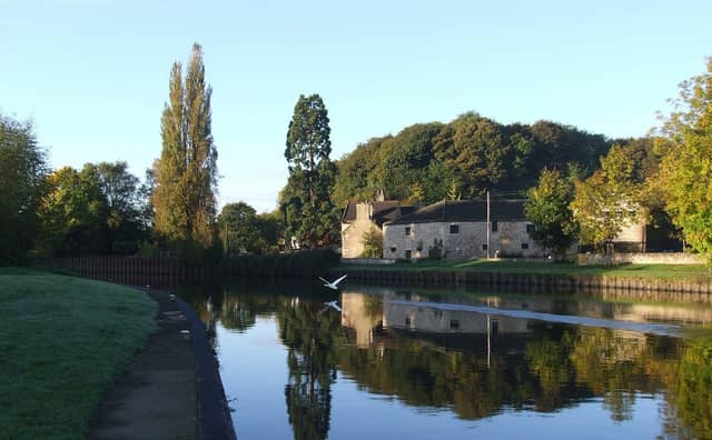 House by the river side.