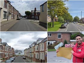 People's Postcode Lottery ambassador Danyl Johnson and just some of the South Shields streets to have shared cash windfalls during 2020 draws.