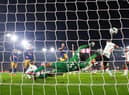 Joelinton's early strike for Newcastle United against Southampton was correctly disallowed according to Dermot Gallagher (Photo by Michael Steele/Getty Images)