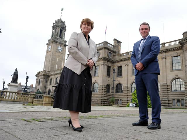 South Tyneside Council Leader Cllr Tracey Dixon and Chief Executive Jonathan Tew.