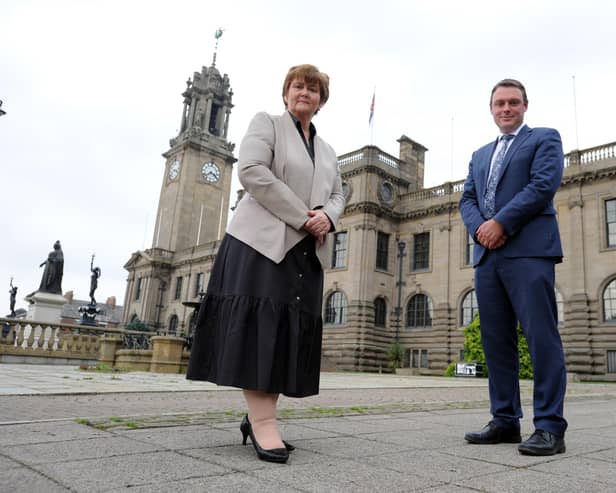 South Tyneside Council Leader Cllr Tracey Dixon and Chief Executive Jonathan Tew