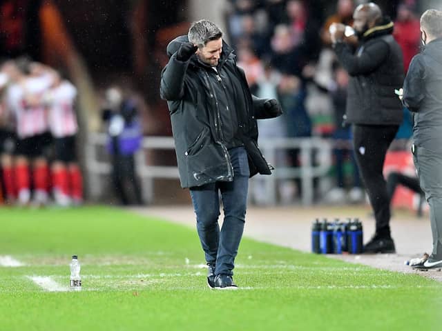 Former Sunderland head coach Lee Johnson