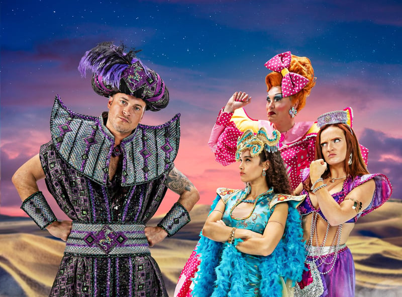 Aladdin will be flying into Sunderland Empire from December 9, 2022 to January 2, 2023.
Gary Lucy says he's counting on Mackem audiences to raise the roof at this year’s panto. The actor, who’s well-known for his roles in a host of shows such as Hollyoaks, The Bill, Casualty and Footballers’ Wives, will be starring as panto baddie Abanazer.
Gary’s been in the city recently to meet with his fellow cast members, which includes North East Queen of Comedy, Miss Rory, back for a third year running as the glamorous and razor sharp witty Widow Twankey.
Miss Rory will be joined by her sidekick, South Shields comic Tom Whalley, who’s become a favourite slapstick panto jester at the venue.