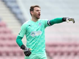 Wigan Athletic's Jamie Jones.