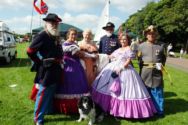 Did you get dressed up in period costume for the Hebburn Festival in this year?
