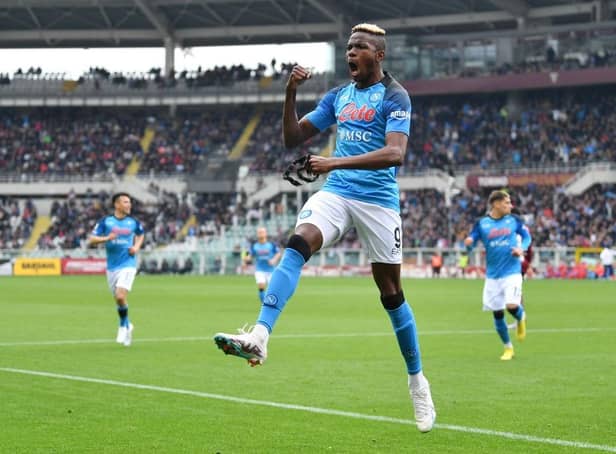 Victor Osimhen of Napoli (Photo by Valerio Pennicino/Getty Images)