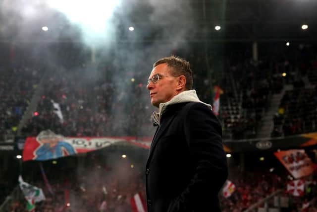 Former RB Leipzig manager Ralf Rangnick has been linked with a role at Newcastle United (Photo by Alexander Hassenstein/Getty Images)