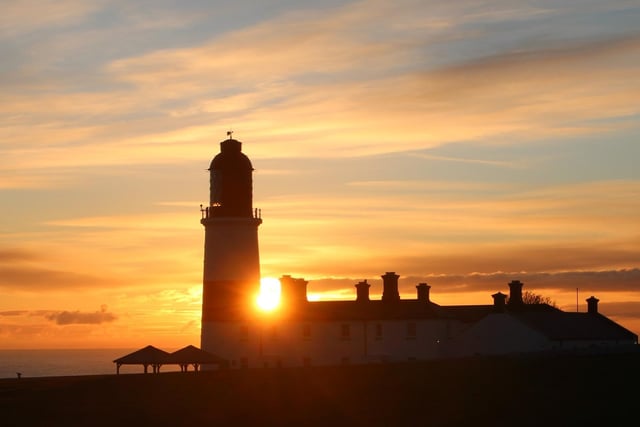 Watching the sun rise at Souter Lighthouse. A beautiful spot for it.