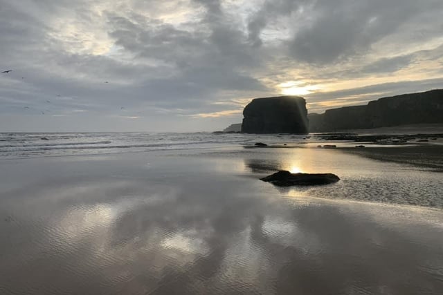 A moment of peace and reflection at Marsden - a great place for a walk.