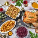 Everything you need for a Christmas dinner with all the trimmings.