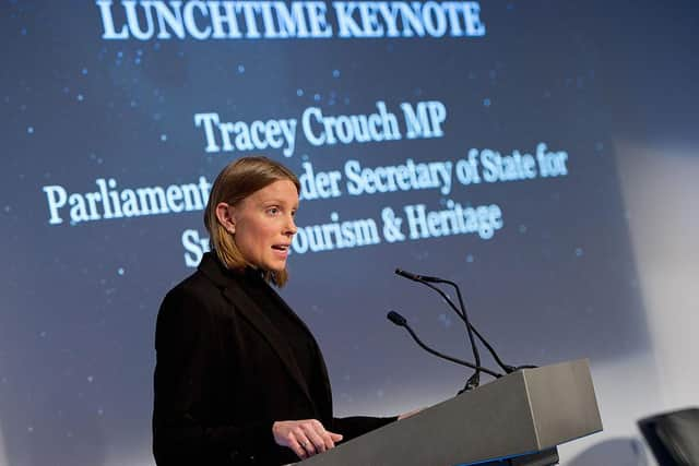 MP Tracey Crouch.  (Photo by Eamonn M. McCormack/Getty Images for Beyond Sport)