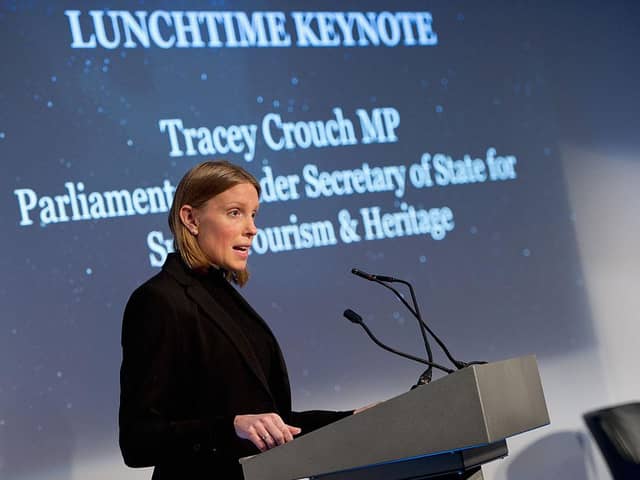 MP Tracey Crouch.  (Photo by Eamonn M. McCormack/Getty Images for Beyond Sport)
