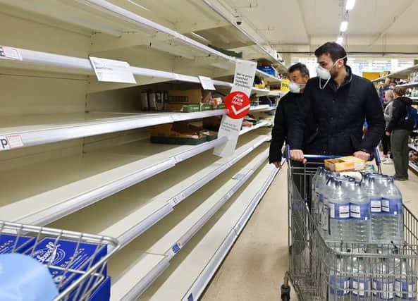 Shoppers across the country have begun stockpiling household items over shortages fears (Getty Images)