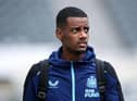 Newcastle United striker Alexander Isak.