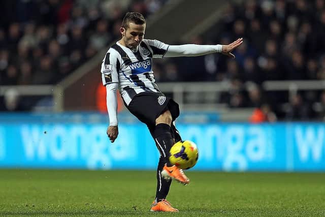 Former Newcastle United midfielder Yohan Cabaye  (Photo credit should read Ian MacNicol/AFP via Getty Images)