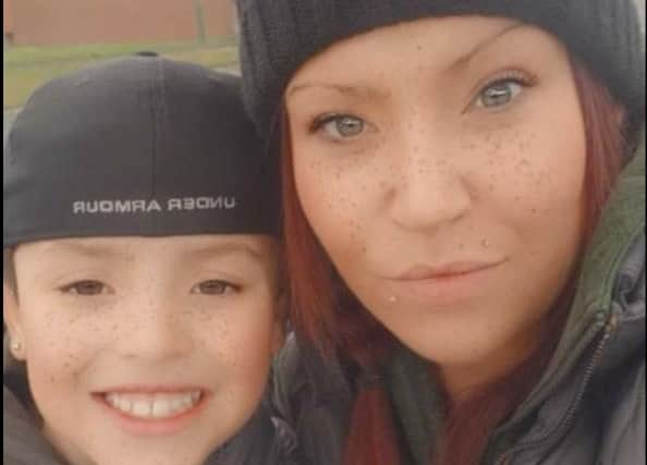 Mum Vanessa Ramshaw with nine-year-old Leo-William