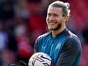 Newcastle United goalkeeper Loris Karius.