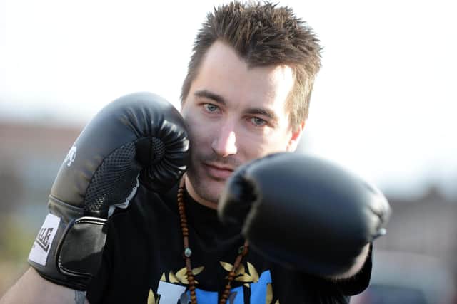Andrew Barkess has always wanted to box.