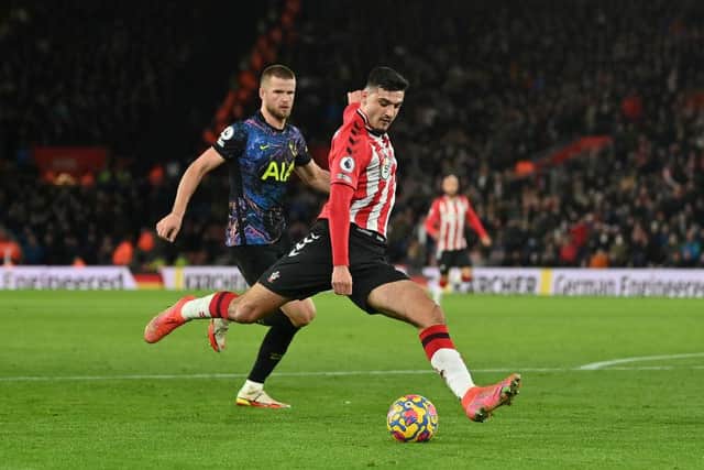 Newcastle have reportedly submitted a £33m bid for Southampton striker Armando Broja (Photo by Dan Mullan/Getty Images)