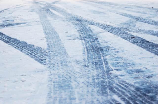 People are being urged to take care in the wintry conditions.