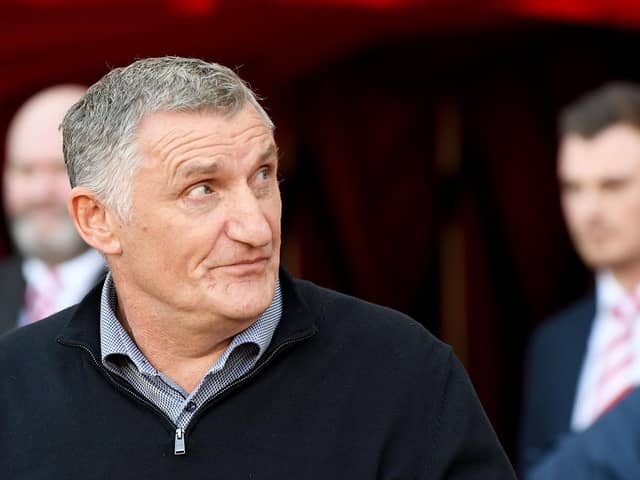 Sunderland head coach Tony Mowbray has been discussing where the club need to stregthen in the January transfer window. Picture by FRANK REID