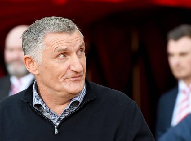 Sunderland head coach Tony Mowbray has been discussing where the club need to stregthen in the January transfer window. Picture by FRANK REID