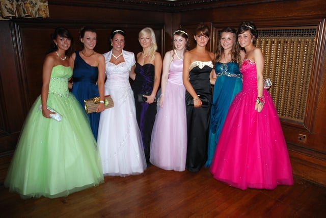 Gowns of all colours for a wonderful occasion.