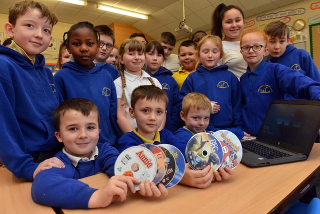 The Dunn Street Primary School film club was off to London in 2020. Recognise anyone?