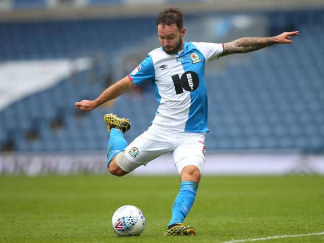 Blackburn Rovers striker Adam Armstrong