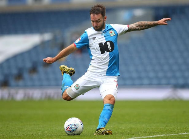 Blackburn Rovers striker Adam Armstrong
