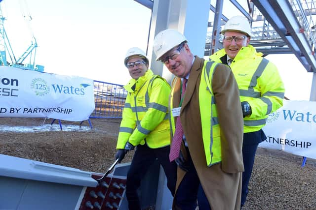 Wates Group chair Sir James Waters and CEO Envision Shoichi Matsumoto