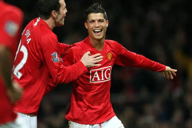 Newcastle United's Jacob Murphy and Federico Fernandez have a huge task to keep Manchester United's Cristiano Ronaldo quiet on Saturday (ANDREW YATES/AFP via Getty Images)