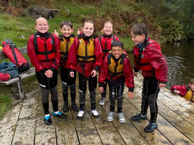 St Columba's Catholic Primary pupils visit High Borrans
