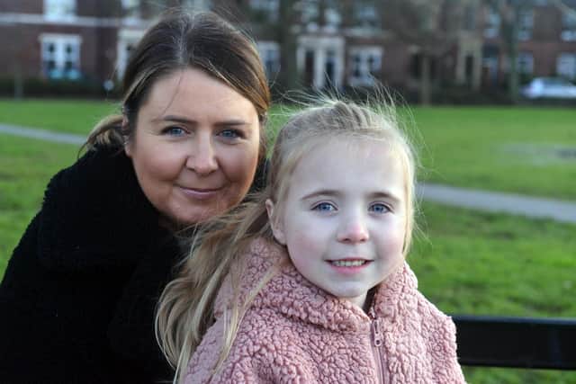 Harriet Corr with mam Emma, who along with husband Chris fought for years to get Orkambi to treat Harriet's cystic fibrosis.