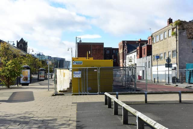 Demolition work is set to begin on buildings in South Shields town centre.