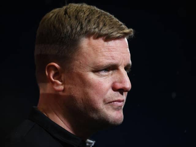 Newcastle United head coach Eddie Howe.