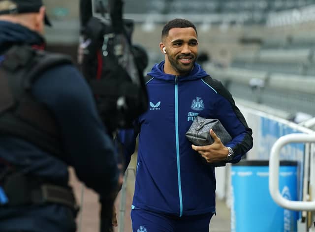 Newcastle United striker Callum Wilson.