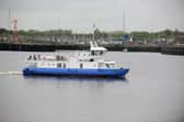 The Shields Ferry on the River Tyne.