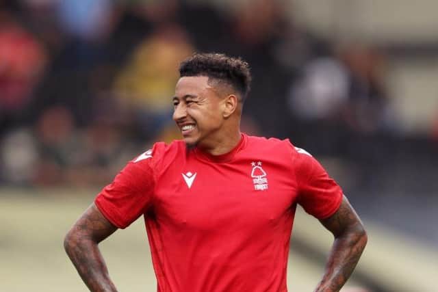 Bruno Guimaraes has warned Newcastle United to be wary of Jesse Lingard when they face Nottingham Forest on Saturday (Photo by Cameron Smith/Getty Images)