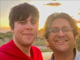 Shahzada Dawood, 48, and his son Suleman Dawood, 19