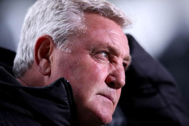 Newcastle United manager Steve Bruce is under pressure. (Photo by Alex Pantling/Getty Images)