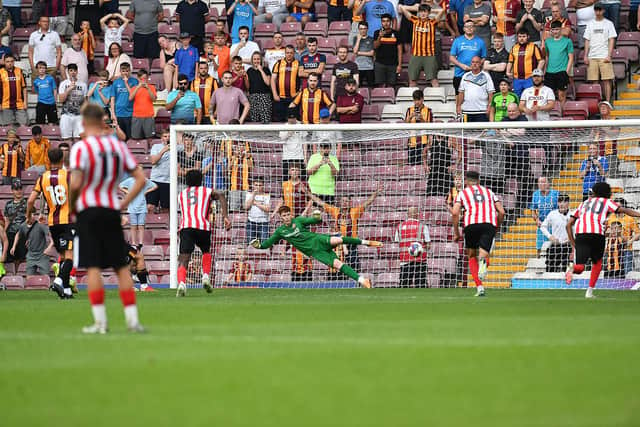 Jamie Walker doubles Bradford City's lead at Valley Parade