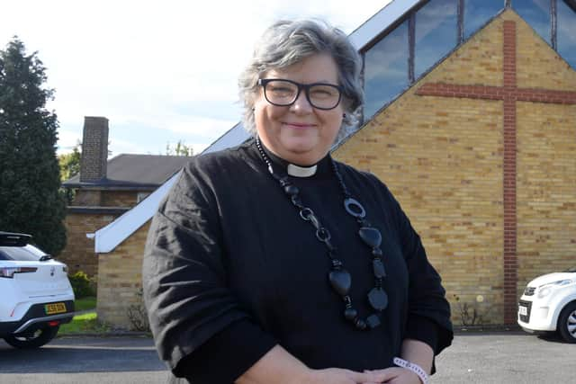 Revd Lesley Jones, rector of Jarrow and Simonside, is welcoming everyone to churches to pay respect to the Queen.